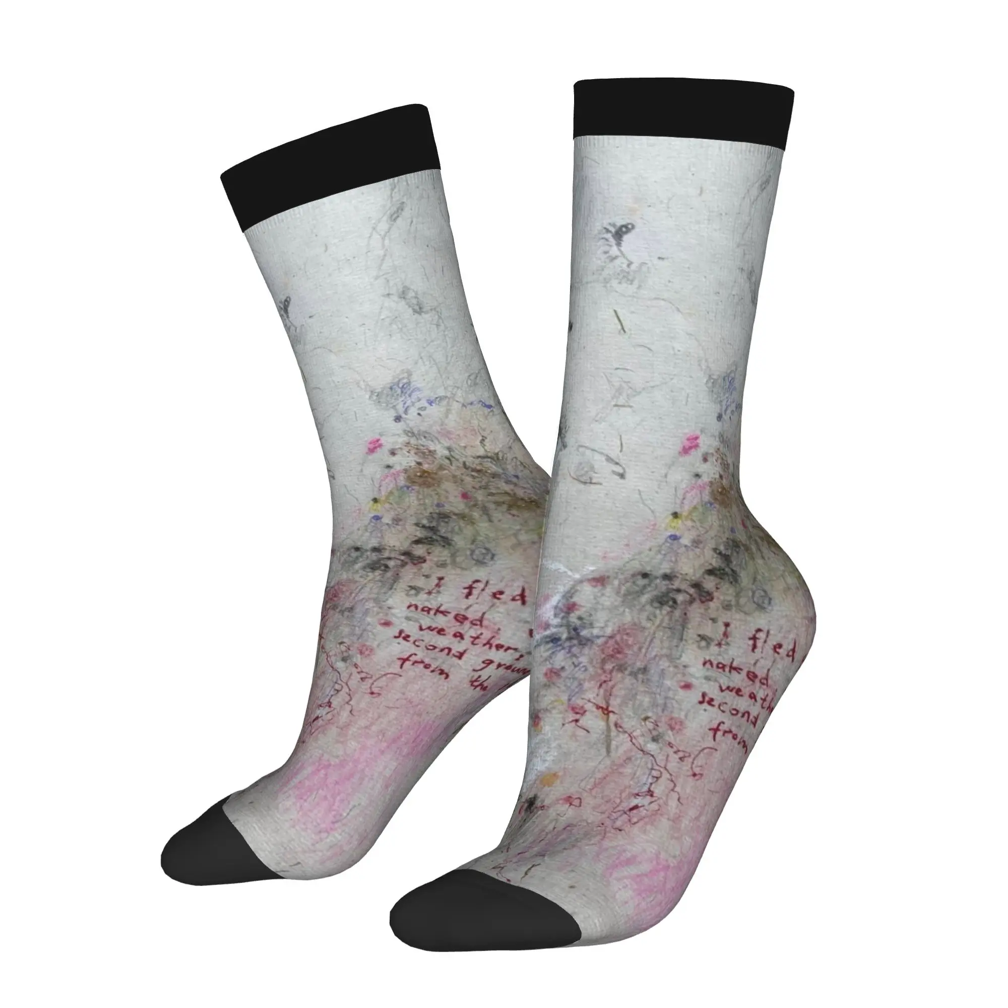 Custom Abstract Art Socks - 3D Printed Mid-Calf Socks, Limited Edition Artist Design, Your Own Design Welcome, Unisex Artistic Socks for Men & Women, Unique Gift Idea