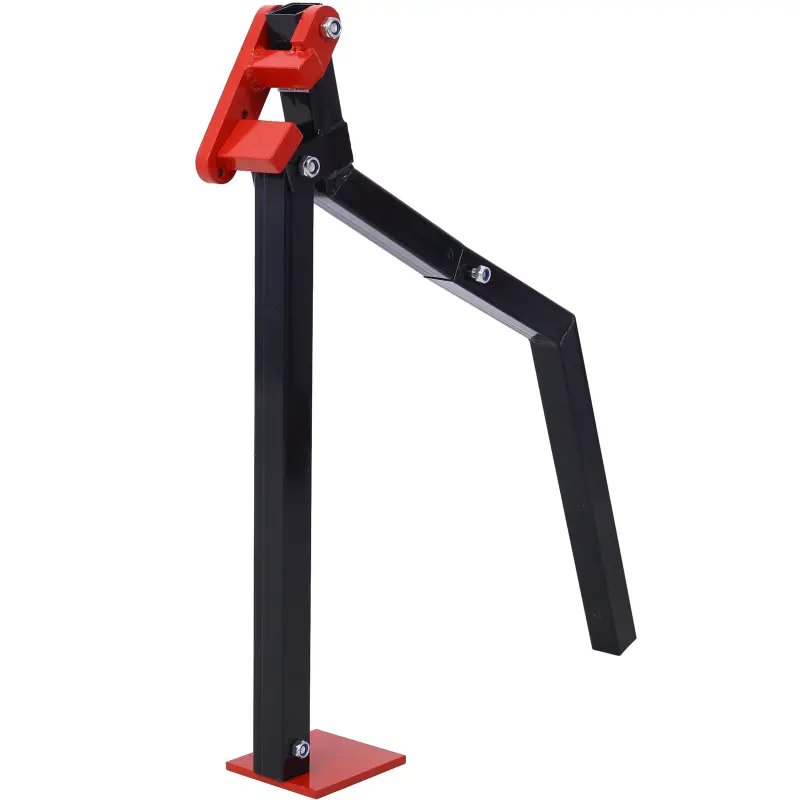 Brush Grubber Rod/Post Puller,Portable column extractor easily removes fence posts, without bending over or effort, doubling the completion speed, a miracle tool for small courtyard renovation