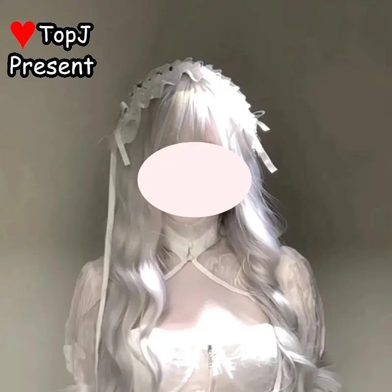 Cosplay sweet Lolita Japanese handmade girl Harajuku Gothic Lolita cross lovely subculture rivet lace flounce fold headband