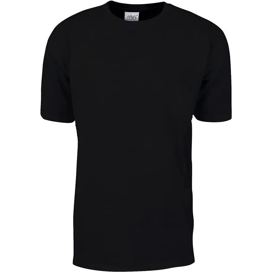 Shaka Wear SHMHSS Crewneck 7.5 Oz Heavyweight T-Shirt Collar Cotton Casual Classic Shortsleeve