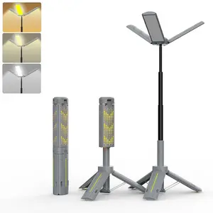 Multifunctional Rechargeable Emergency Light, 8000mAH Battery Camping Light, Outdoor Emergency Light for Hiking, Power Outages, Camping Lantern