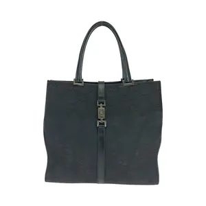 Pre-owned GUCCI Canvas Tote Bags Jackie GG Tote Bag