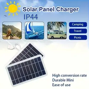 1 piece Outdoor Multifunctional Solar Charger with Solar Panels and USB, Portable Solar Power Bank Perfect for Camping and Travel, Ideal Gift for Friends and Family