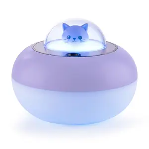 Mini Cat Humidifier Home Night Light Moisturizing Cute Pet Desktop Aromatherapy Silent Office USB Humidifier