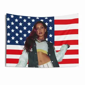 Lara Katseye Kpop Band American Flag Mexican Katseye Members Flags Gift for Fans Men Women