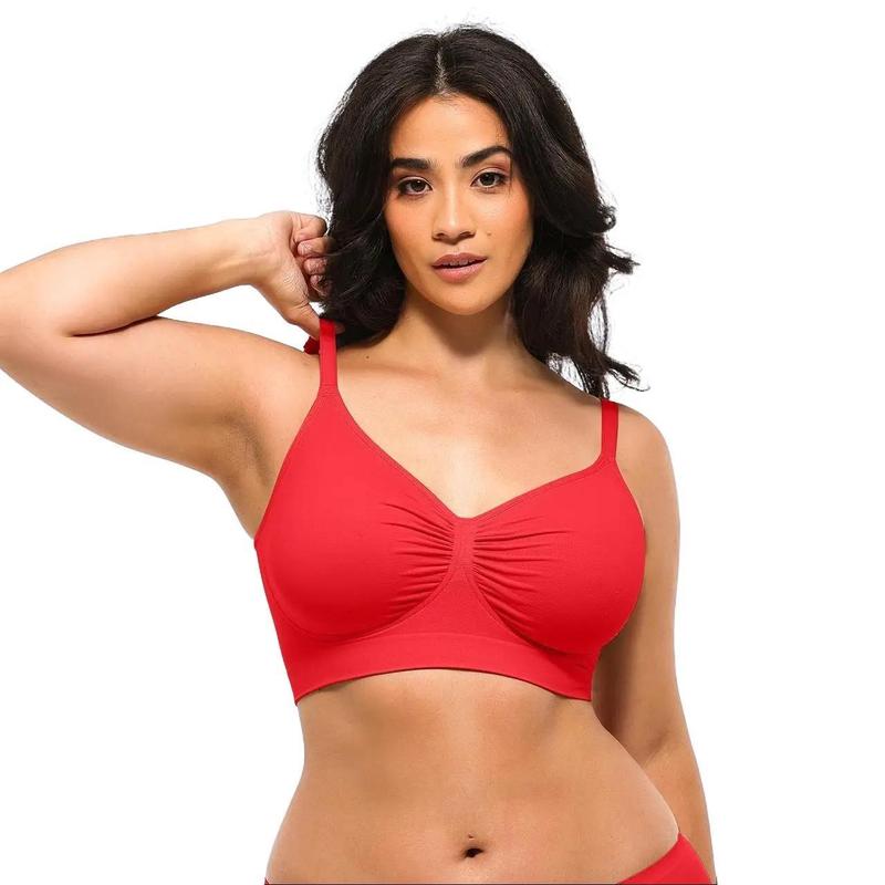 Shapellx Bare Essentials Skin Flow Smooth Unlined Wireless Bra