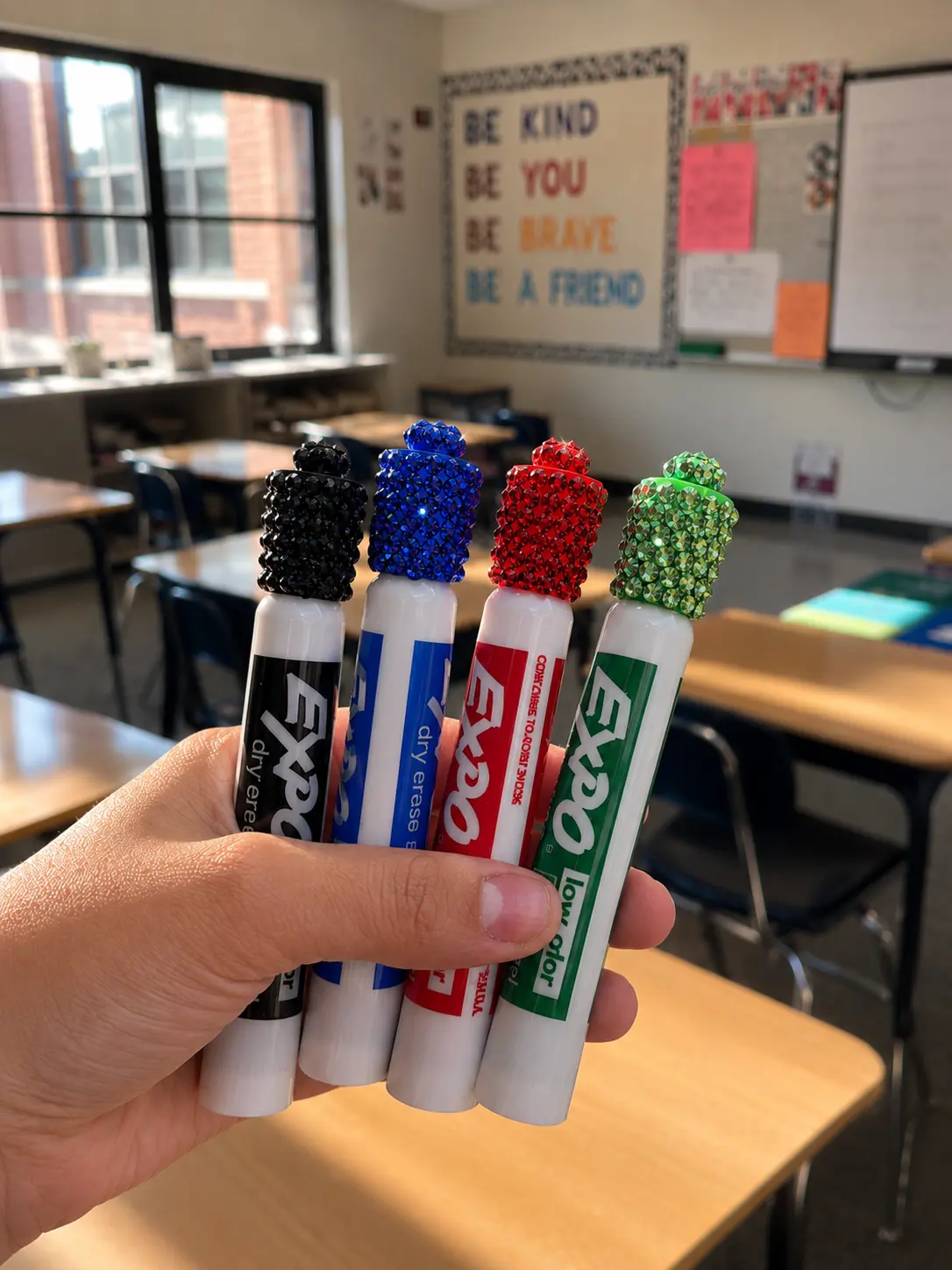 Bedazzled Expo Markers