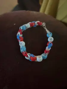 4th of July bracelet