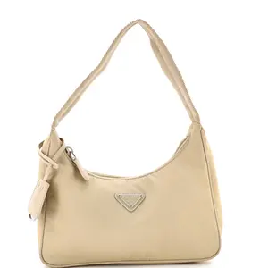 Pre-owned PRADA Nylon Shoulder Bags Re Edition 2000 Hobo Tessuto Mini by Rebag