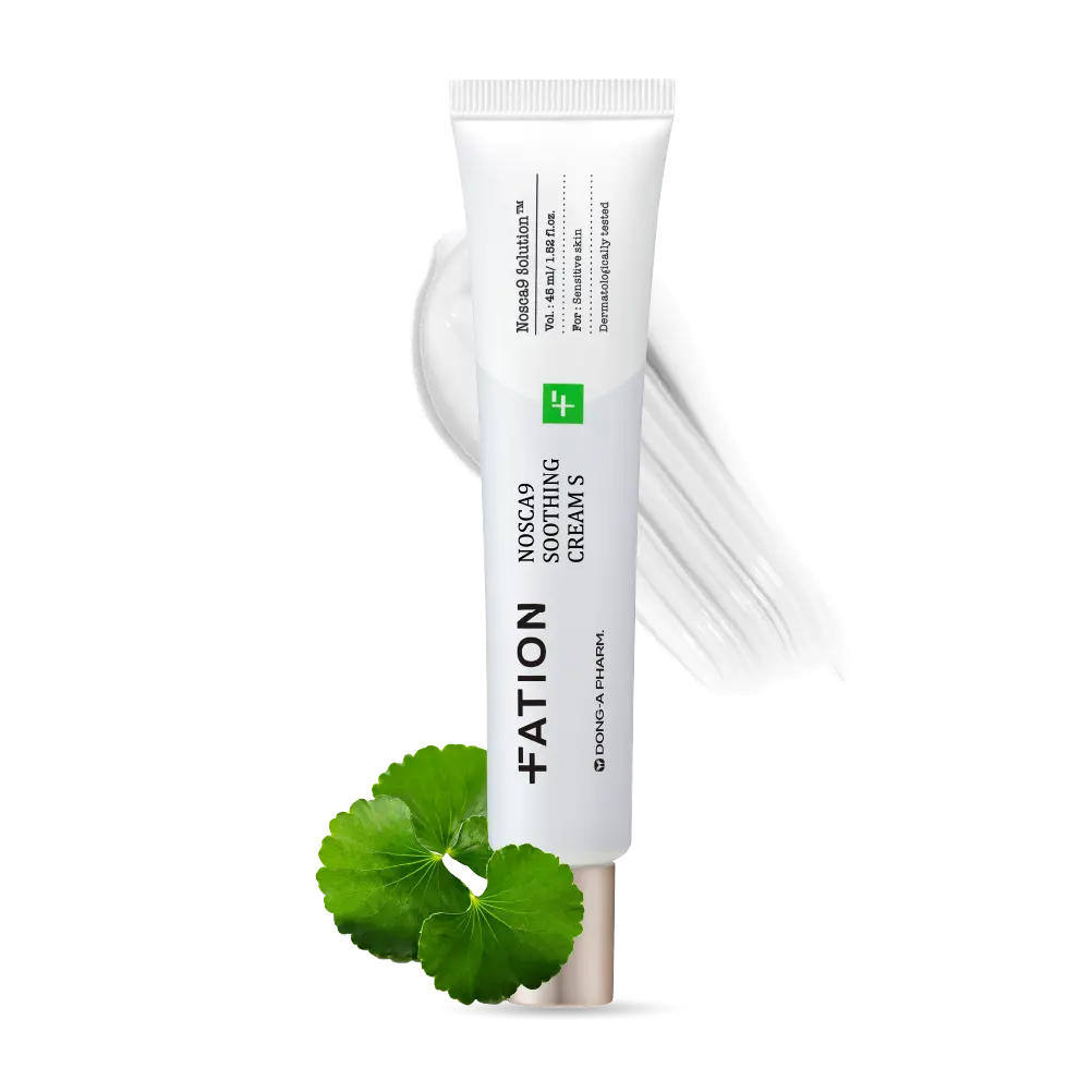 FATION NOSCA9 Soothing Cream 1.52 fl oz. (45ML) - Heparin RX Complex & Centella Asiatica Extract for Sensitive Skin Care