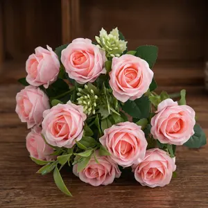 ARTGOOD 6 Bundles Aesthetic Decorative Roses 🌹 Perfect Mother's Day Gift & Wedding Decor | Everlasting Blooms for Home, Graduation & DIY Projects | Waterproof & Easy Care