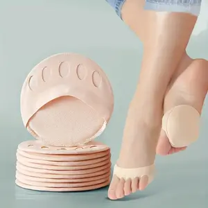 Save Your Feet in Heels!  12Pcs Non-Slip Toe Pads for Women, Half Insoles for Foot Pain Relief, Invisible Cushion Inserts for Work, Parties & All Day Wear