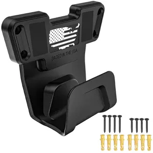 High Strength Handgun Magnetic Gun Holder Base, Gun Magnet Mount for Houses and Cars, Durable and Secure Storage Solution