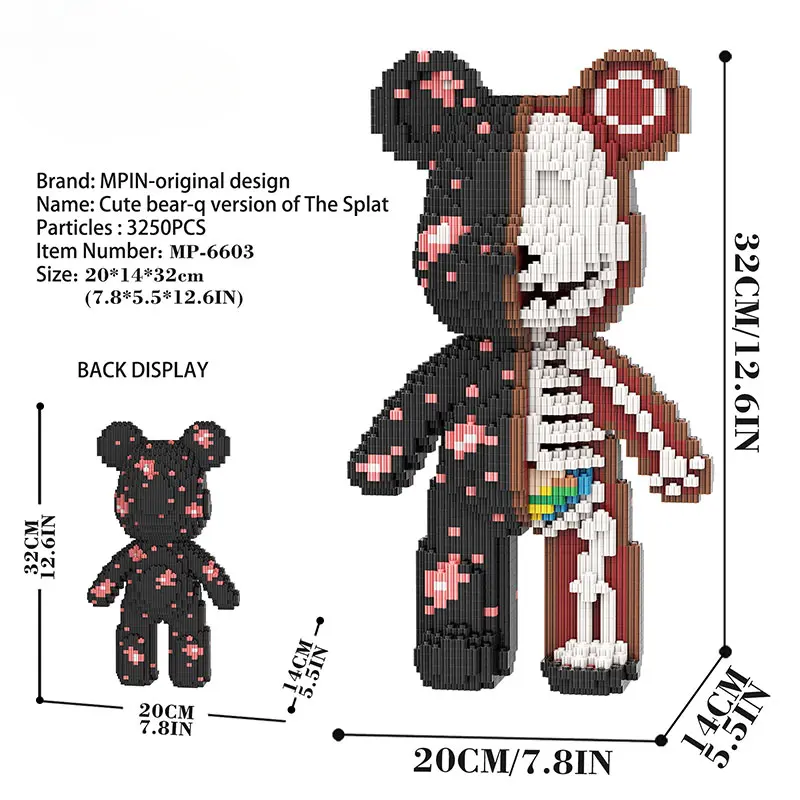 M6603-(32cm)Splat Bear