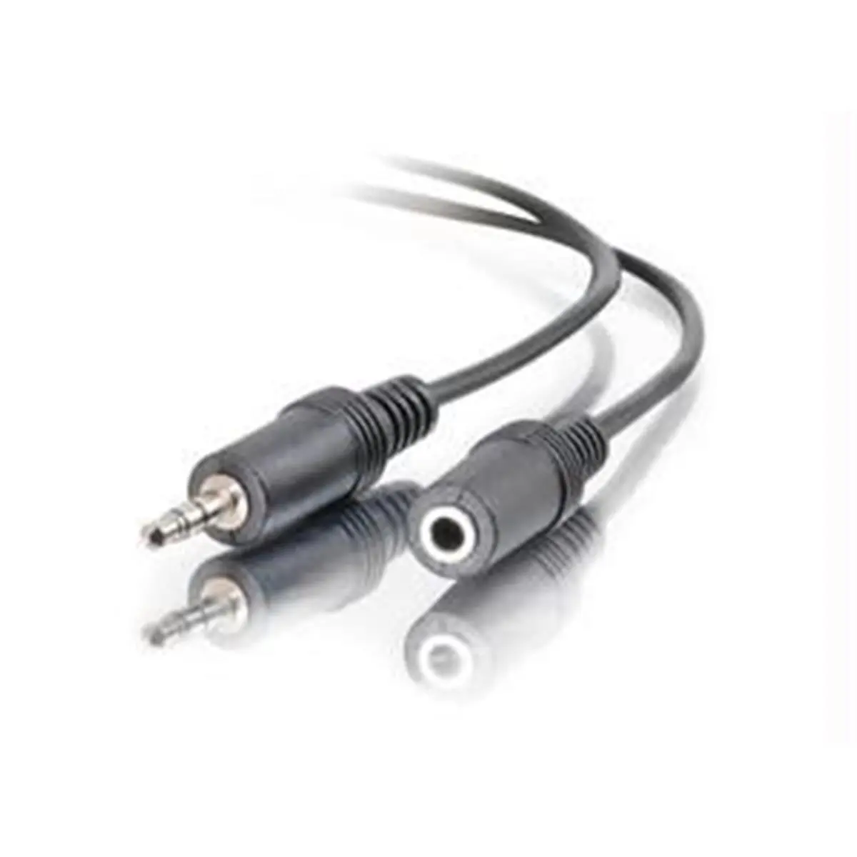 212 MAIN Shielded 3.5Mm Stereo Extension Cable, 6Ft M-F Connector, Reliable Connection for Audio Devices