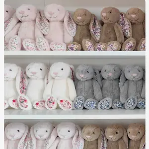 Jellycat Blossom Bunny Plush 31cm – Blush Cherry Bunny- New Collection, Ultra-Soft & Adorable Cuddly Rabbit for All Ages, Stress Relief Toys