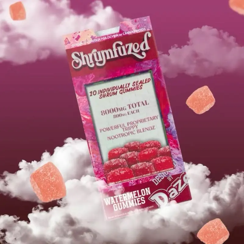 Shrumfuzed 10pk Gummies (8000mg)