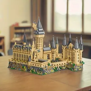 Castle Stem Building Blocks Set, Creative Design for Home Décor, Ideal for Kids' Playroom & Living Space, Unique Toy Gift Option