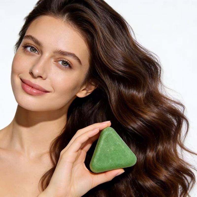 Hair Growth Triangle Shampoo Bar | Scalp Repair & Thinning Hair Care