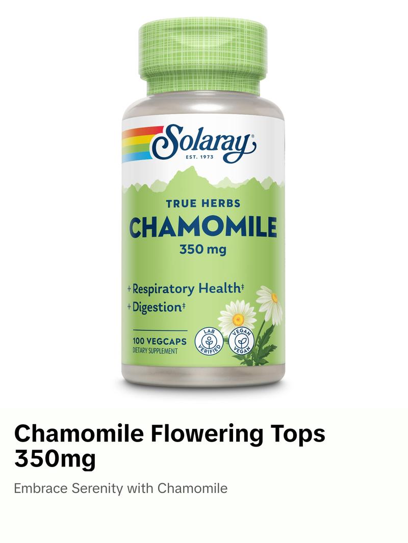 Chamomile Flowering Top 350mg