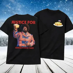 [Sale up to 40%] Afroman Justice For Lemon Pound Cake TShirt 2 side Shirt graphic tee