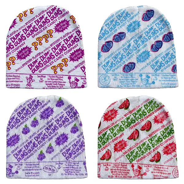 dumdum beanies y2k comfy 8" beanie skullcaps