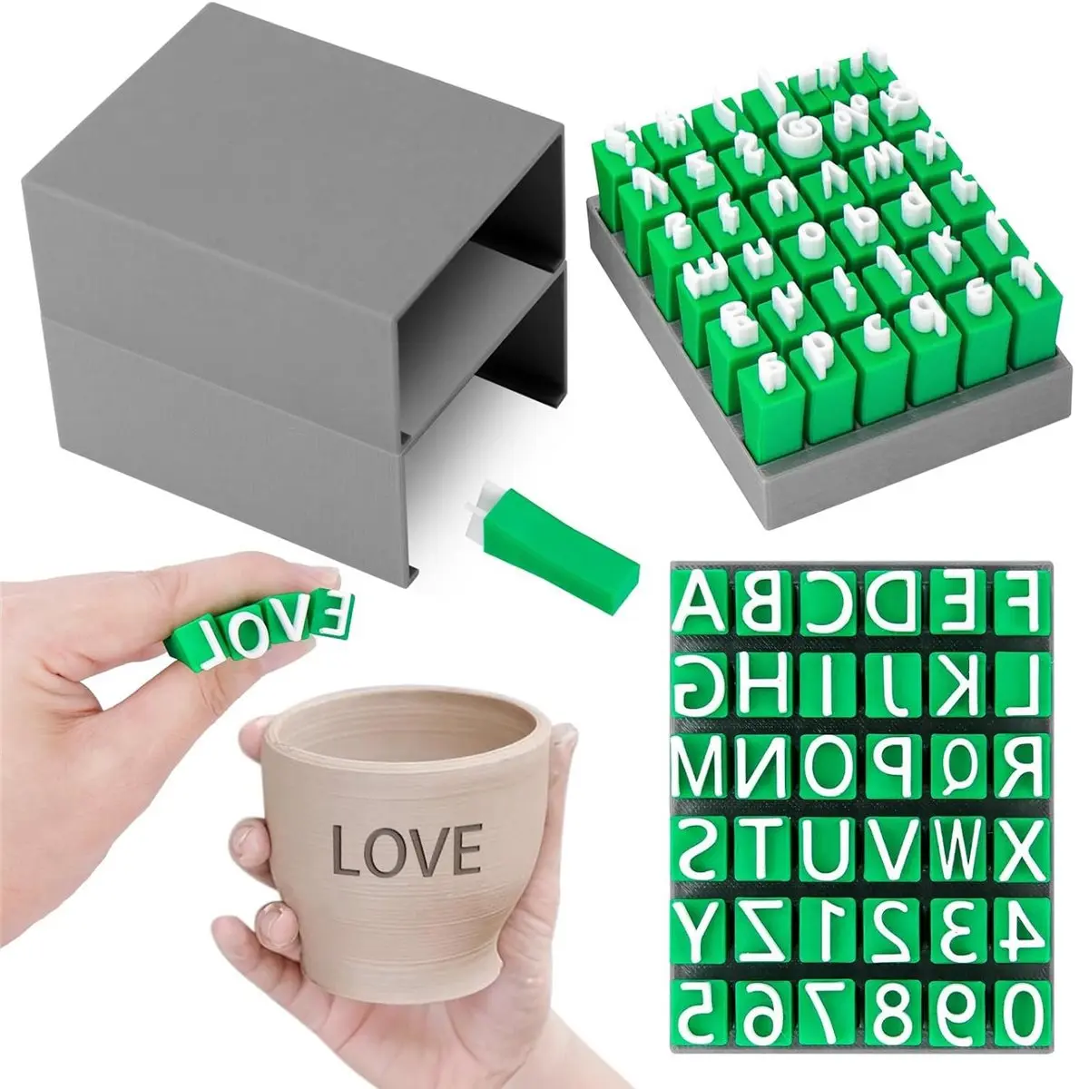Alphabet Stamps Set Alphabet Stamps Set