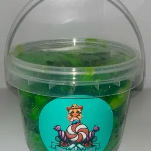 Cowgirls Candy Rush Sour Gummy Candy Bucket Coated With Sour Powder-Sour Mix 1Lb-Sour Snack