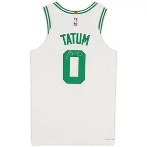 Framed Jayson Tatum Boston Celtics Autographed White Nike Association Authentic Jersey - Fanatics Authentic Certified
