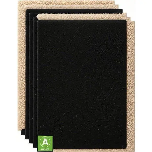 6-Pack Activated Carbon Air Purifier Filters, Compatible with HPA300 Series HEPA Purifiers, Reusable Precut Pre-Filter, Improves Air Quality, Odor Elimination, Dust and Allergen Reduction