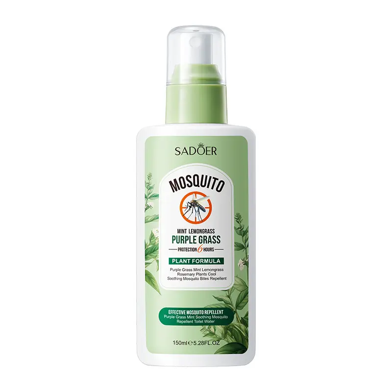 Natural Mint Mosquito Repellent Lotion Bug Repellent Cooling Soothing Relieve Itching Outdoor Indoor Summer Skin Care Spray Mosquito Spray For Body