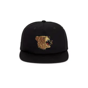 Filson Bear Trucker Cap in Black