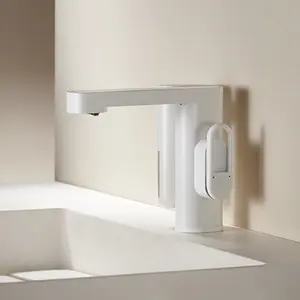 rainly Smart Faucet with Digital Temperature Display and Touchless Soap Dispenser - Rechargeable, Easy Installation - Premium Quality - Lead Free