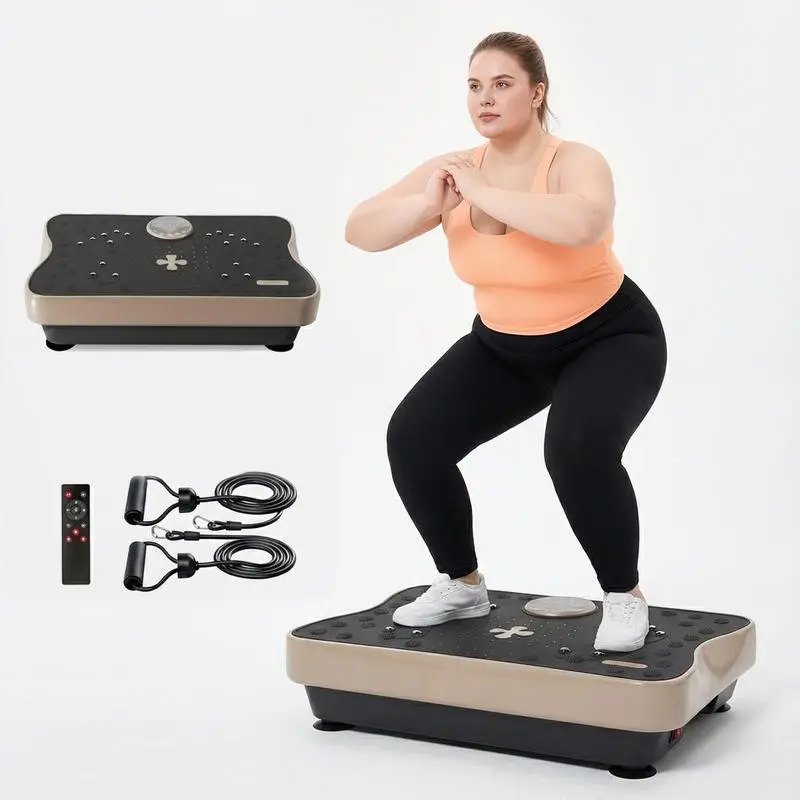 HORSE Adult Vibration Plate Indoor Realx Exercise Machine,Direct Supply Luck Cross Clover Fashion Style,Full Body Work Out for Home Gym,Gift for Girl/Woman/Mom