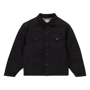 Supreme Men's Schott Canvas Down Trucker Jacket Black, from StockX