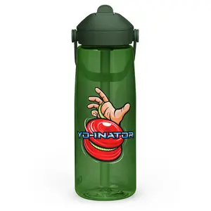 Yo-Inator Flip Straw Water Bottle