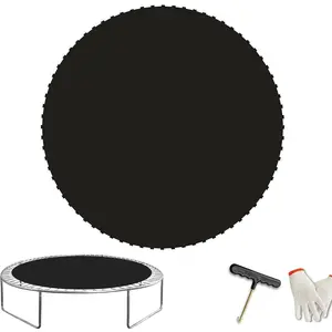 Replacement Trampoline Mat, Heavy-Duty, UV-Resistant & Durable Bounce Pad for 12/14/15ft Round Trampolines - Perfect for Safe & Fun Jumping