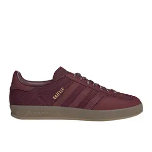 adidas Mens Gazelle Indoor Lace Up Sneakers Shoes Casual - Red adidas Mens Gazelle Indoor Lace Up Sneakers Shoes Casual - Red