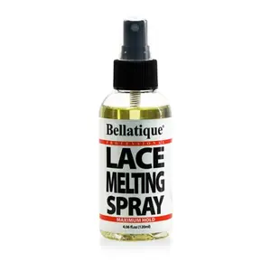 BELLATIQUE Lace Melting Spray - Maximum Hold. Flawless Edges, Quick & Easy, Fast Drying, Humidity Resistant, Sweat Resistant, All Day Hold, Quick Drying, Flake Free, Easily Removed. (4 oz)