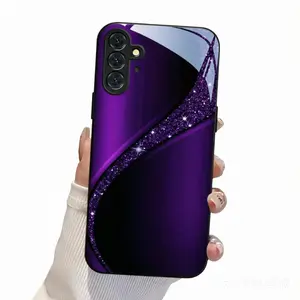 A Simple, Premium Glitter-Trimmed Curved Glass Phone Case.Suitable For IPhone 17, 16, 15, 14, 13, 12, 11, Pro Max Plus, And Galaxy 26/25/24/23/22/21/ULTRA/PLUS/FE/Able-Pri71/56/55/54/53/52/36/35/34/26/25/23/16/15/14/13/06.Tailor-Made Phone Case