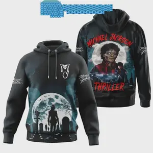 Michael Jackson Thriller Celebrating Halloween Hoodie T Shirt AOP All Over Print 3d Hoodie