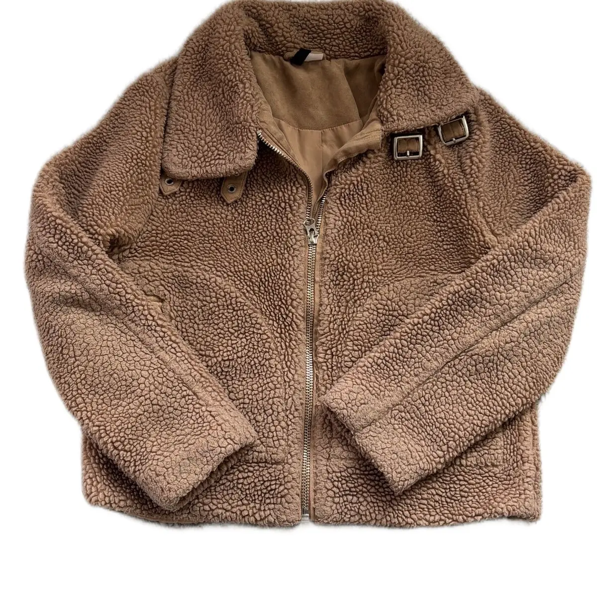 Teddy Coat for Women - Stylish Design with Trendy Look, New Condition, Versatile Layering & Casual Wear - Jacket