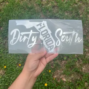 Dirty South Florida Decal! Multiple colors and sizes!