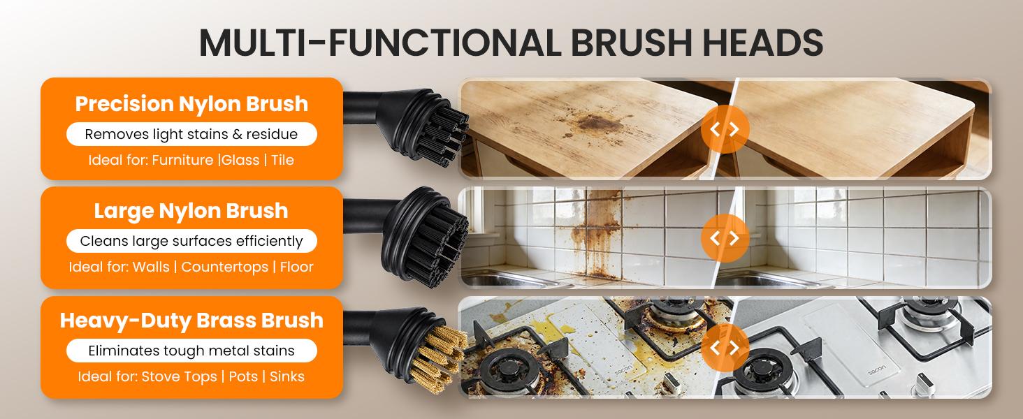 EasyWox Handheld Pressurized Steam Cleaner, Handheld High Temp Portable Cleaning,Multipurpose Steamer for Home Use, Pressurized Steamer for Cleaning Floor, Upholstery EasyWox Handheld Pressurized Steam Cleaner, Handheld High Temp Portable Cleaning,Multipurpose Steamer for Home Use, Pressurized Steamer for Cleaning Floor, Upholstery