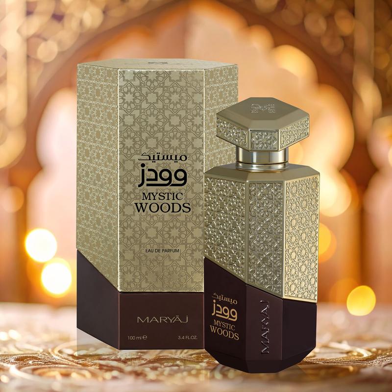 Maryaj Mystic Woods - Long Lasting Perfume for Men and Women - Musk Cologne for Men and Women - Aromatic, Woody Fragrances - Eau de Parfum - 3.4 oz
