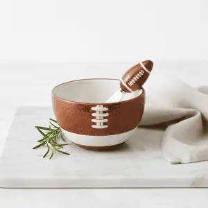 Football Fever Bowl & Spreader