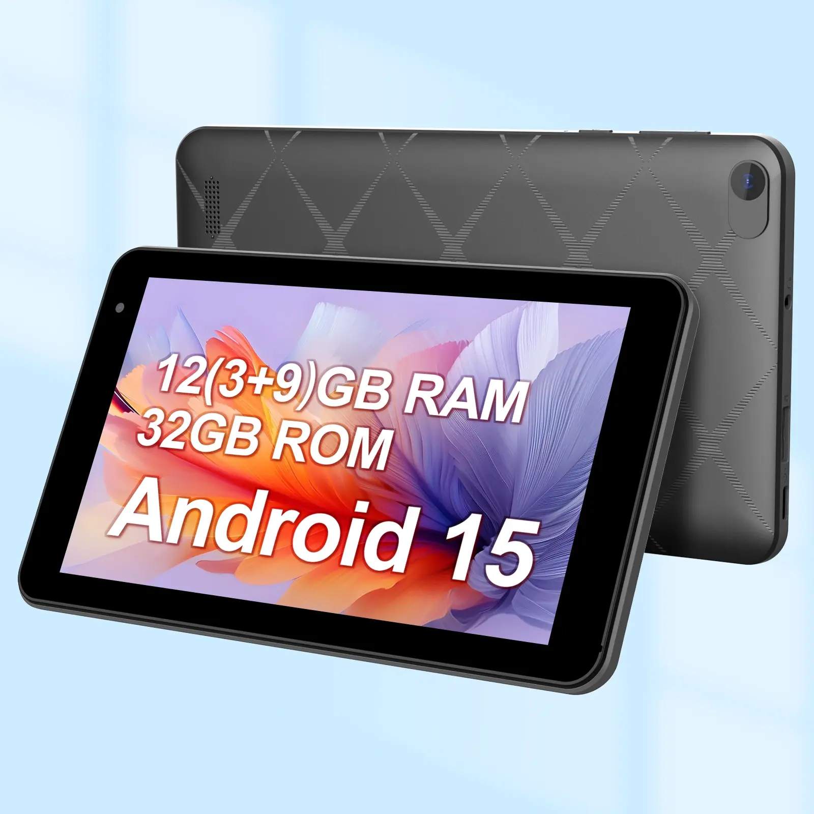 7-inch Touchscreen Android Wifi Tablet running Android 15, penta