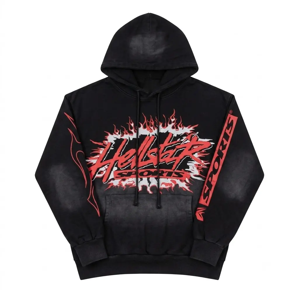 Men's Casual Hellstar Sports Future Flame Hoodie Unisex 3D-Printed Hoodie