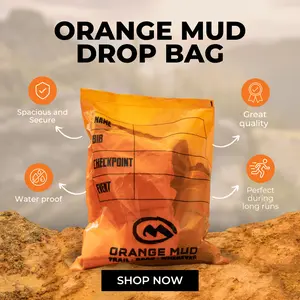 Orange Mud Drop Bag
