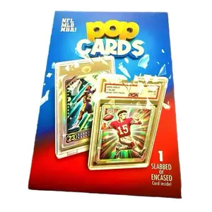 POP Cards Personal Box (1) Encased Or Graded Card BASKETBALL,FOOTBALL Or BASEBALL (Floor Value $10 Ceiling Value $500